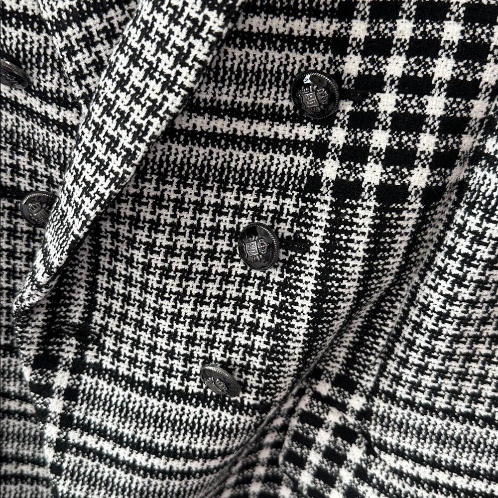 White House Black Market Checkered Blazer - Picture 3 of 4